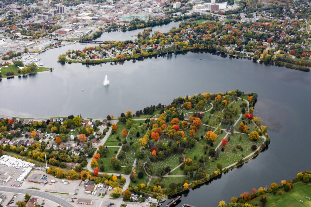 Peterborough Ontario homes and community landscape
